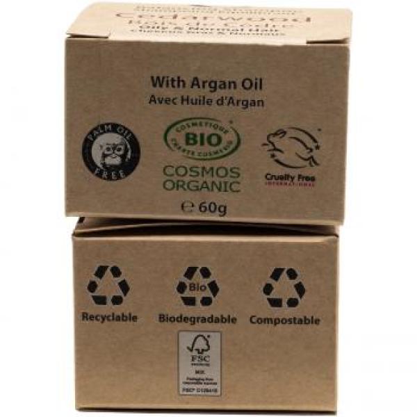 Festes Bio Shampoo 8x100g - Palmölfrei Vegan & Handgefertigt - Mit 77% kaltgepressten Bio-Ölen & Arganöl - 8 Duftnoten