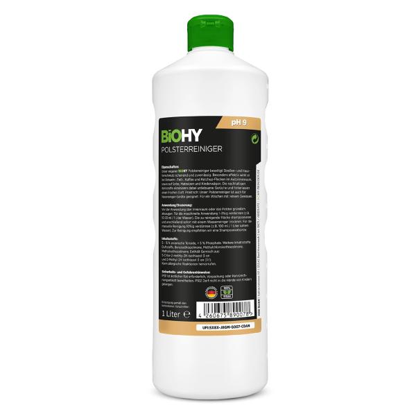 2er-Set Effizientes Polsterreiniger Konzentrat, 1L – 100% Vegan, pH 9, Nachhaltig & Kennzeichnungsfrei – Kraftvolle Reinigung, Made in Germany
