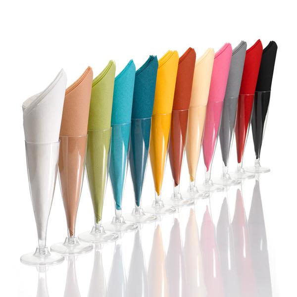 40er-Set Papier Servietten - Smaragdgrün 38x38 cm - 2-lagig weich saugfähig - Ideal für Partys Geburtstage Familienfeiern - Premium Servietten CHX3170
