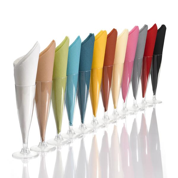 40er-Set Premium Papier Servietten - 2-lagig, rot, 38x38 cm - Weich, saugfähig & elegant - Ideal für Partys, Geburtstage & Geschenkekörbe