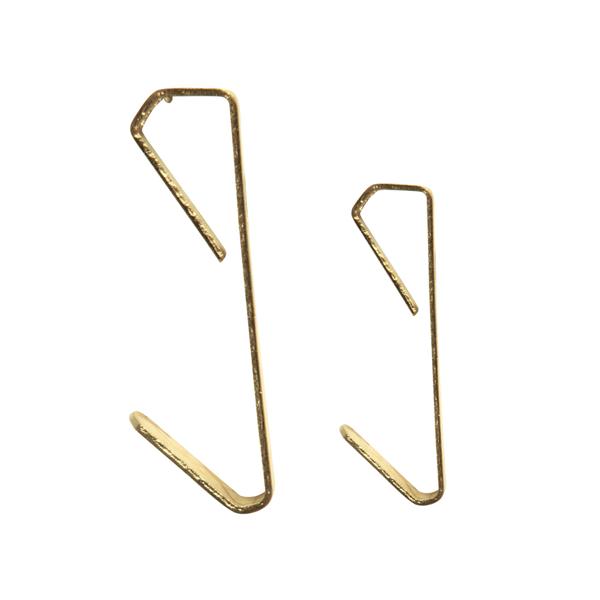 39-teiliges Haken Set für Bilderrahmen - vielseitige Aufhänger mit Nägeln aus Metall - zur sicheren Befestigung von Spiegel, Fotos, Wandschmuck