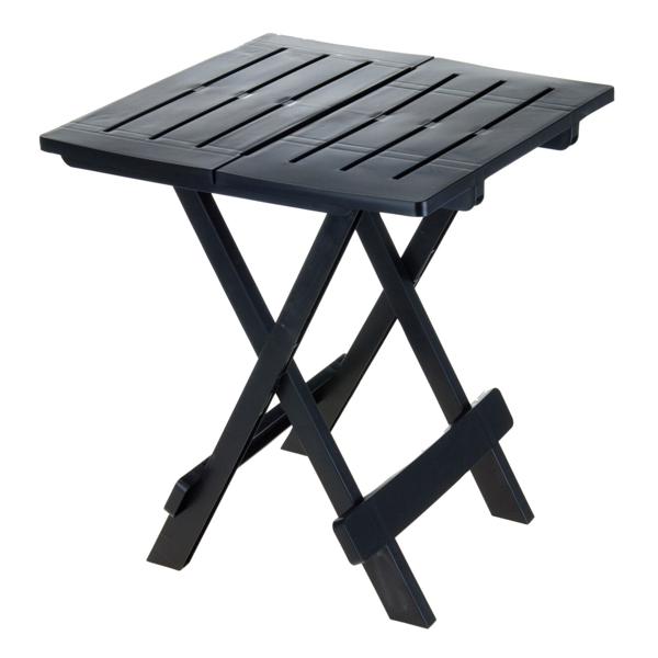 Mobiler Camping-Klapptisch, 43x45x50 cm, schwarz – Leicht & transportabel, idealer Beistelltisch für Outdoor-Aktivitäten