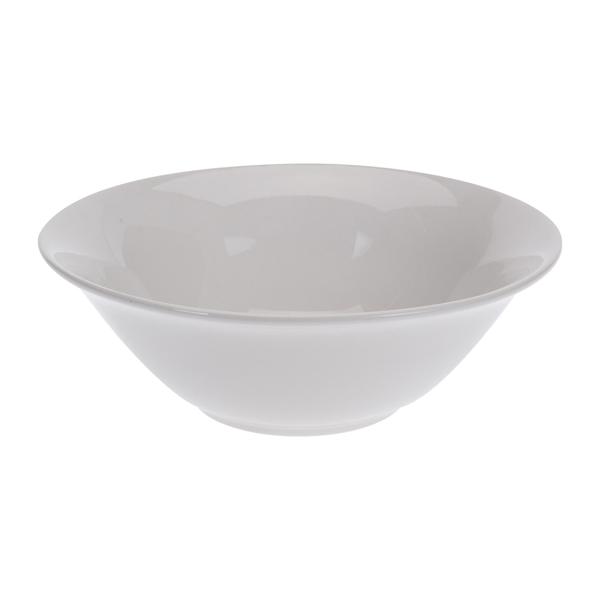 Geschirr-Set 36-tlg. - Porzellangeschirr, Gläser & Besteck - Weiss, Taupe Griffe - Hochwertiges Dinner-Set für Einladungen & Einzug