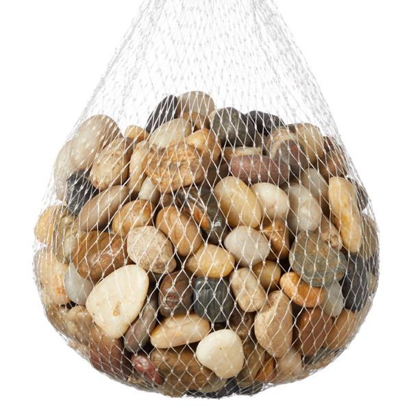 Dekosteine klein - Natursteine für stilvolle Deko - ca. 1kg - verschiedene Farben - ideal für Zengärten & Basteln - natürliches Material