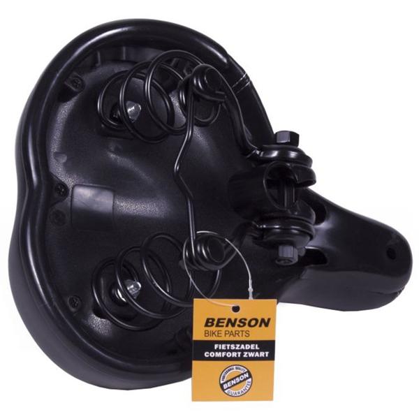 Fahrradsattel breit - Ergonomisches Gel-Polster für höchsten Komfort - Schwarz 25x20 cm - Einfache Montage - Wetterbeständig & Robust
