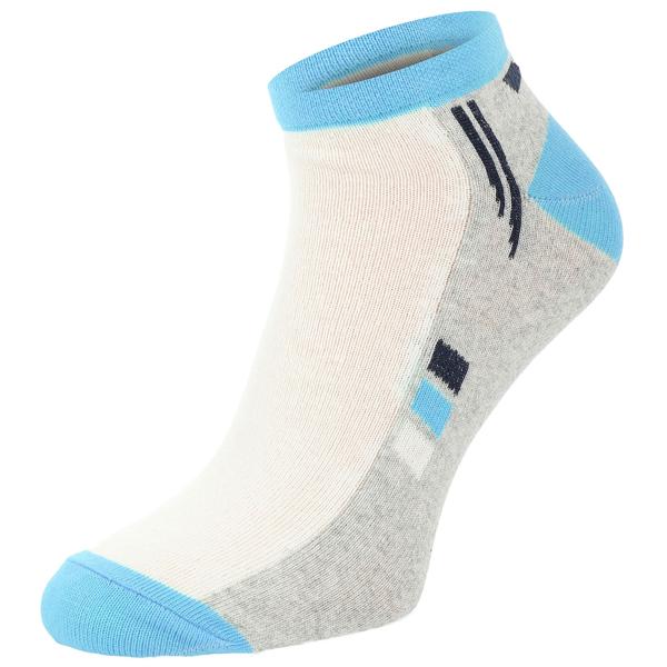 Sneaker Socken 4er-Set - Unisex Sportsocken weich & bunt 39-42 - Atmungsaktiv, feuchtigkeitsregulierend & rutschfest mit Mesh-Einsätzen für Freizeit & Sport