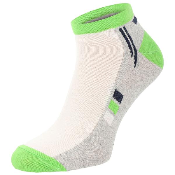Sneaker Socken 4er-Set - Unisex Sportsocken weich & bunt 39-42 - Atmungsaktiv, feuchtigkeitsregulierend & rutschfest mit Mesh-Einsätzen für Freizeit & Sport