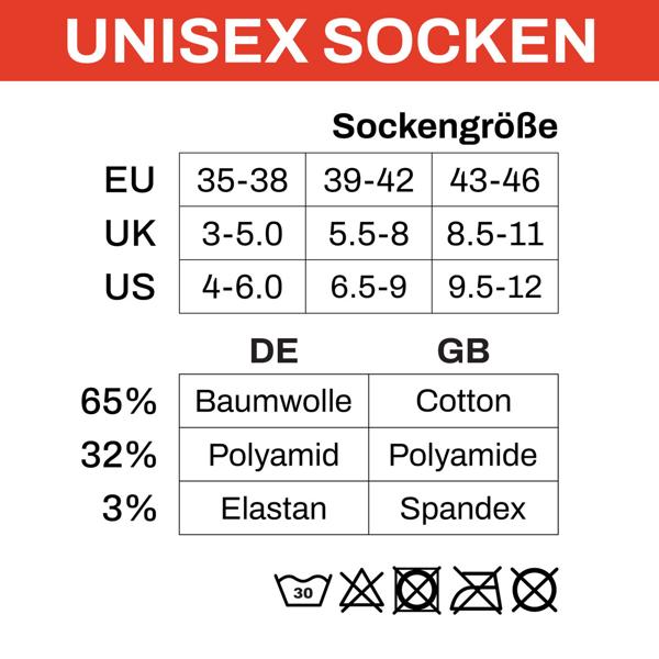 Sneaker Socken 4er-Set schwarz - Baumwoll-Mix, atmungsaktiv, rutschfest & kein Einschneiden - Kurzsocken Grösse 39-42 für Herren & Damen