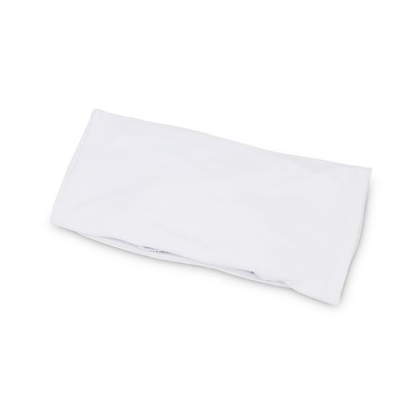 Edler Stuhlbezug, weiss, 2er-Set, aus Stretch mit Lehnenbezug, OEKO-TEX Standard 100, waschbar bis 40°C, Schutz vor Abnutzung