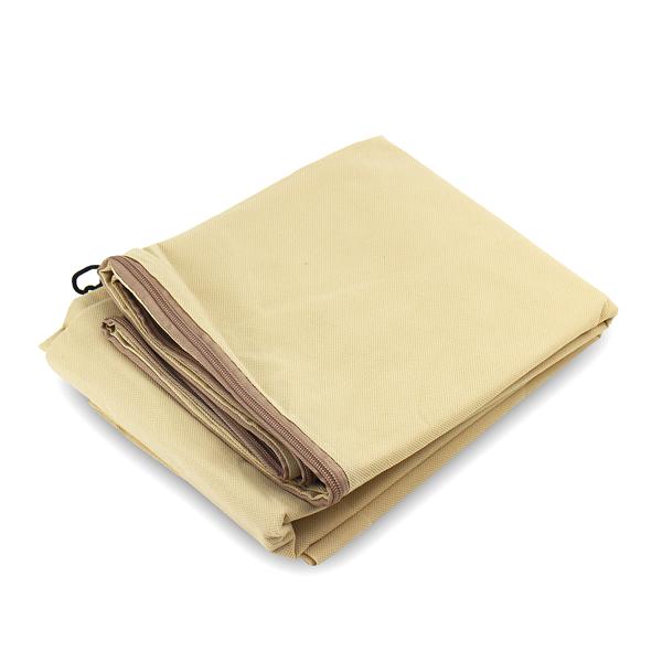 Pflanzenabdeckung XL, Winterschutz, 180 x 120 cm, Kübelpflanzen Schutzhauben als Frostschutz mit Zugband und Reissverschluss, atmungsaktiv 