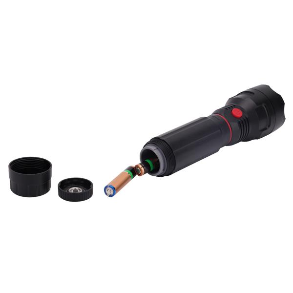 2-in-1 Arbeitsleuchte & LED-Taschenlampe mit ausziehbarer COB-LED, 300 lm, IPX4, Neodym-Magnet - Ideal für Camping, Werkstatt & Notfälle