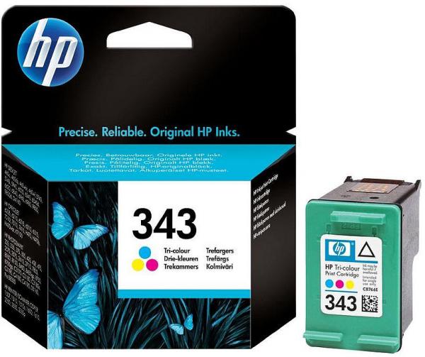 Original HP Tintenpatrone C8766EE (No.343), Farbe