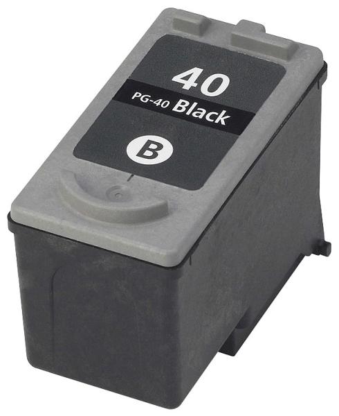 Recycling-Tintenpatrone für Canon PG-40/50 Ersatz - Schwarz (HC) 26ml - Kosteneffizient & umweltfreundlich - Für PIXMA, FAX & MP Modelle