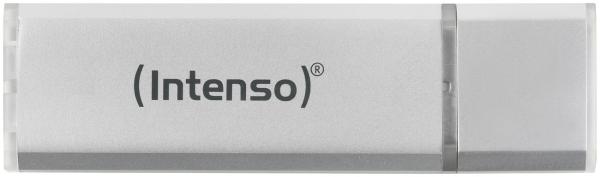 Intenso Ultra Line USB-Stick 128 GB - Schneller USB 3.0 Datentransfer für Dokumente, Fotos & Videos - Abwärtskompatibel USB 2.0 - Silber Alu-Gehäuse PC Mac