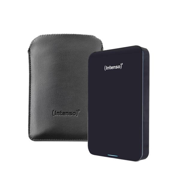 Memory Drive Externe Festplatte 2,5" 1TB USB 3.0 schwarz inkl. Tasche