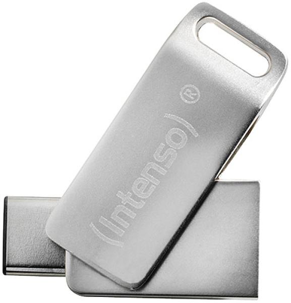 USB-Stick cMobile Line 64 GB - Datenaustausch PC & Smartphone - USB Typ A 3.0 & Typ C 3.1 OTG - bis 70 MB/s - Metallgehäuse