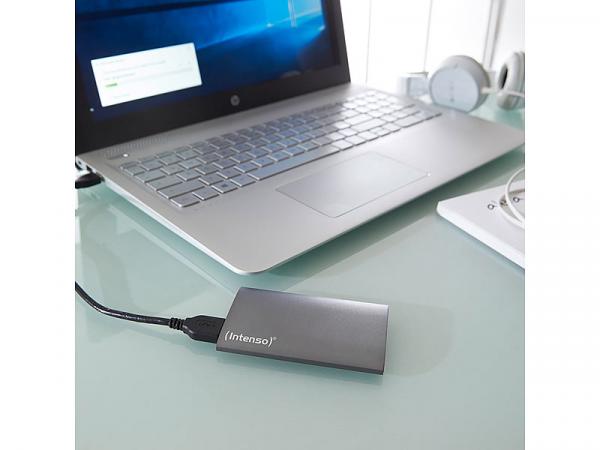 externe SSD, 512 GB, 1,8", USB 3.0, Aluminium Premium Edition