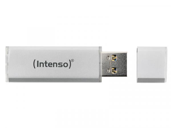 Intenso Ultra Line USB-Stick 512 GB silber - Rasante Datenübertragung bis 70 MB/s für PC/Mac/Handy - USB 3.0 & 2.0 Kompatibel