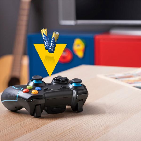 VARTA Longlife Power Alkaline-Batterien AAA/Micro (LR03) 1.5V - 24er-Pack für Fernbedienungen, Lampen, Spielzeug & Radios - 10 Jahre lagerfähig