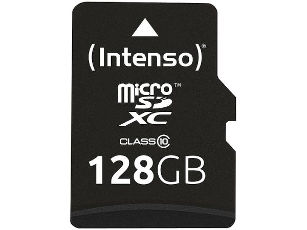 microSDXC-Speicherkarte 128 GB, Class 10 – hohe Geschwindigkeit & zuverlässige Performance, ideal für Smartphone, Kamera & mehr, inkl. SD-Adapter