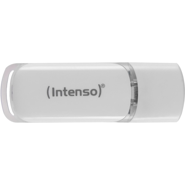 Intenso USB-C-Speicherstick Flash Line 64 GB - Super Speed USB 3.2 Gen.1x1 Type C - Schneller Datentransfer für Dokumente, Fotos, Videos - Win/Mac