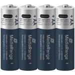 USB-C Li-Ion AA Akkus: 1,5V, 1400mAh, 4er-Pack wiederaufladbar & hohe Kapazit...