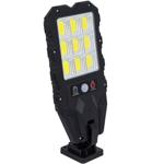 Solar-Aussen-Wandstrahler mit Bewegungsmelder & Fernbedienung, 108 SMD LEDs, ...