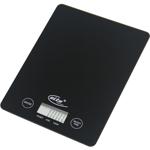 Moderne Digitalwaage, Touchscreen, Hartglas, edles schwarz, bis 5kg, gramm-ge...