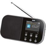 Tragbares DAB+ & UKW Kofferradio mit TFT-Farbdisplay, schwarz, kristallklarer...