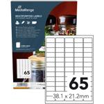 Universal-Klebe-Etiketten - stark haftend, selbstbedruckbar & wischfest - 38....