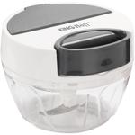 Seilzug-Multi-Zerkleinerer, 400 ml, weiss-grau, Zwiebelschneider für mühelose...