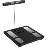 Profi Personenwaage mit Handsensoren & digitalem Farbdisplay, schwarz: umfang...