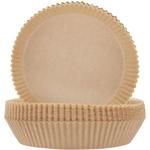 Verstärkte Backpapier-Einlagen für Heissluftfritteusen, 100Stck,  Ø 20 cm, an...