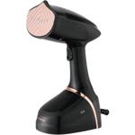 Tragbarer 1500 Watt Dampfglätter, schwarz-roségold: 400 ml Tank, für schnelle...