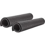2er-Set Anti-Vibrations-Matte aus Gummi, 60 x 0,6 x 60 cm, Schalldämmplatte a...