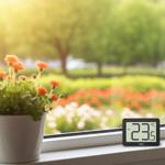Digitales Innen- & Aussen-Thermometer: Präzise Messung & einfache Bedienung, ...