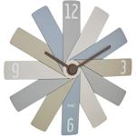 Design-Wanduhr CLOCK IN THE BOX, Masse: Ø 40 cm, bunt: Moderne Wanddekoration...