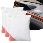 3er-Set Wiederverwendbares Auto-Luftentfeuchter-Kissen, 500 g Granulat für 10...