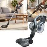 2-in1 Zyklon Akku-Staubsauger, starke 120W, anthrazit - Kabelloser Hand- & Bo...