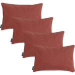 4er-Set Deko-Kissen - Wasserabweisendes Outdoorkissen terra - 50x30x10 cm - U...