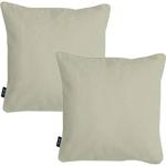 2er-Set Bequemes Outdoor & Lounge-Kissen, Wasserabweisend, Beige, 50x50x10cm ...