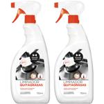 2er-Set Kraftvolles Fettentferner Spray, 750 ml: Schnell & effektiv, für Küch...