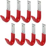 Universalhaken mit Gummierung, 8-tlg, je 35 kg, 8x3,5 cm : schonende & sicher...