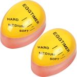 2er-Set Präziser Eiertimer für perfekt gekochte Frühstückseier & mehr: Zuverl...