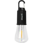 LED Campinglampe mit Clip-Haken, schwarz: 100lm, Akku, praktischer Aufhänger ...