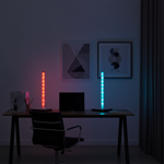 2er-Set LED-Ecklampe mit RGB-Farben, H 40cm, 5W – Stimmungsleuchte, versch. F...