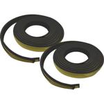 Selbstklebendes Dichtungsband 4er Set (je 2,75m Schwarz): Flexibel & einfach ...