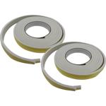 Selbstklebendes Dichtungsband 4er Set (je 2,75m Weiss): Flexibel & einfach an...