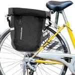2in1 Fahrrad Gepäcktasche mit Rucksackfunktion, 20 l, schwarz: Für Pendler, E...