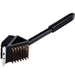 3in1 Grillbürste: Mit Schaber, Schwamm & Edelstahlborsten für saubere Grills,...